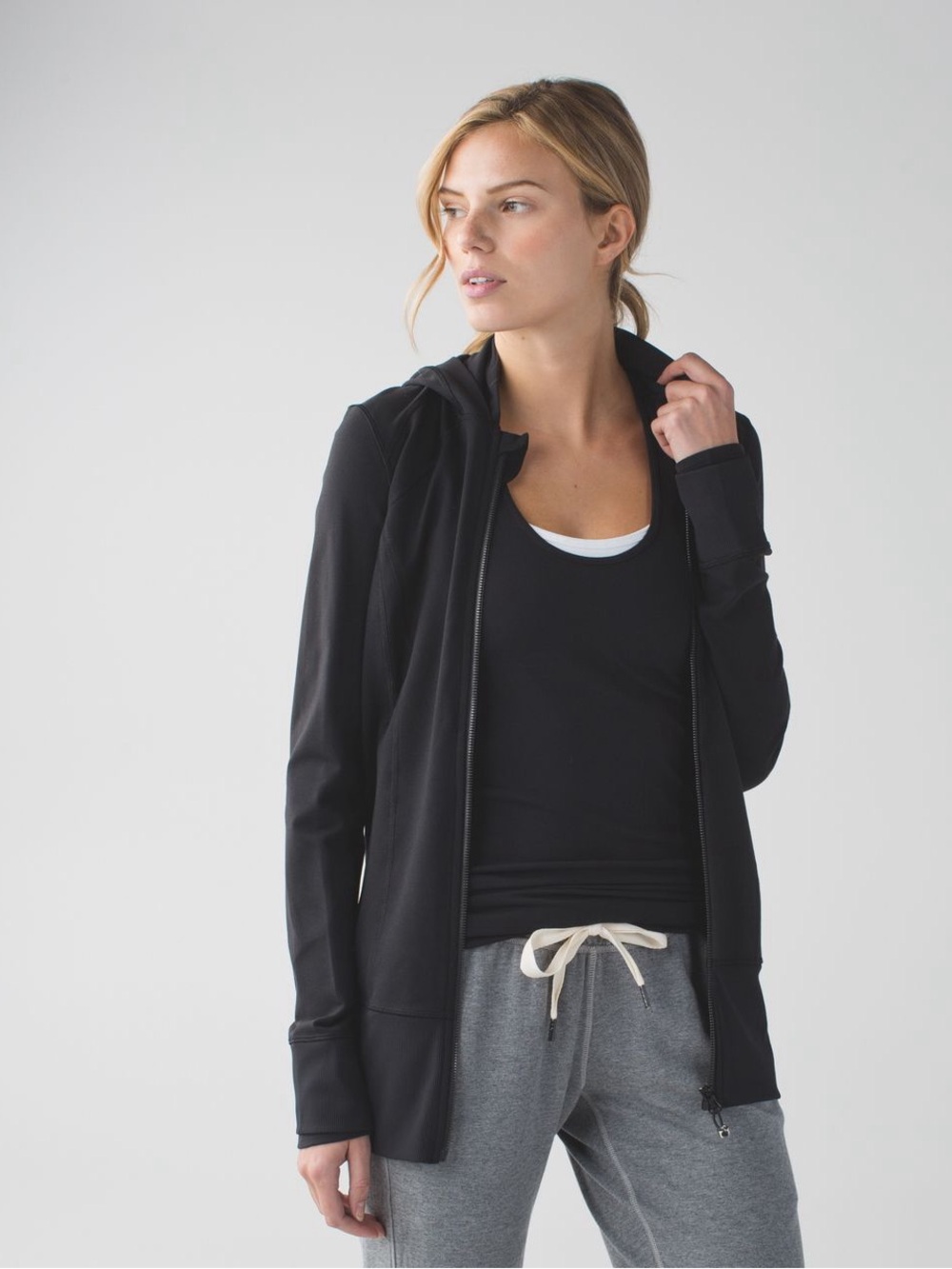 Lululemon Daily Practice Jacket Black 4
